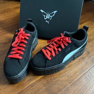 PumaXDua Lipa collab puma sneakers Mayze SD